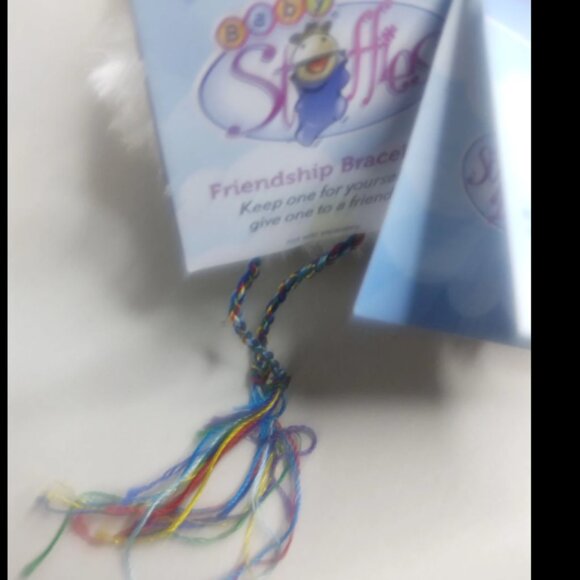 Baby Stuffies Champ Soft Puppy Dog Zipper Secret Pockets w Friend Bracelets (C2) - Picture 7 of 8